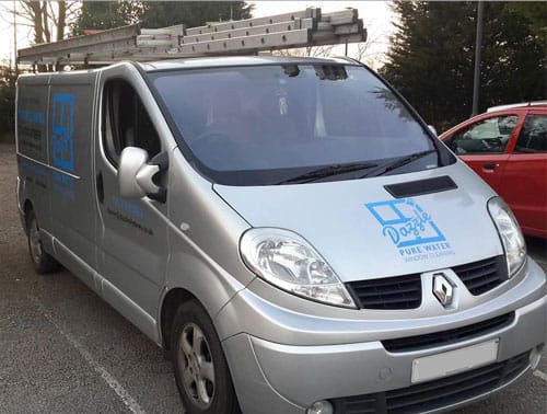 dazzle-window-cleaning-van